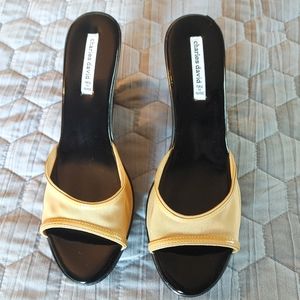 Charles David slip on mules